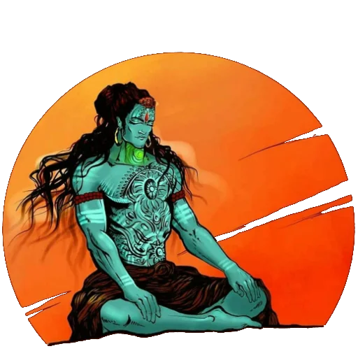 🔆 Стикер «Shiv Bholenath» для Telegram