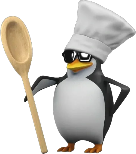 🧑‍🍳 Стикер «Пингвин» для Telegram
