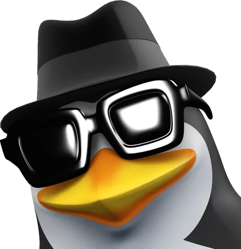😎 Стикер «Пингвин» для Telegram
