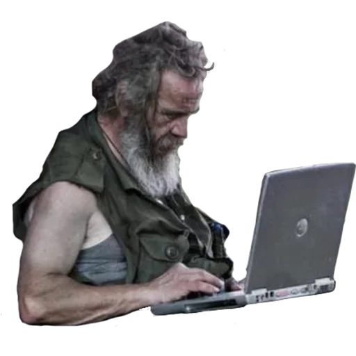 😩 Стикер «Homeless» для Telegram