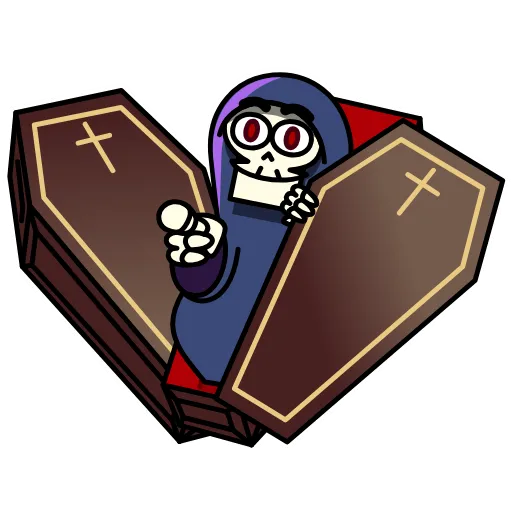 🙃 Стикер «Bone Man» для Telegram