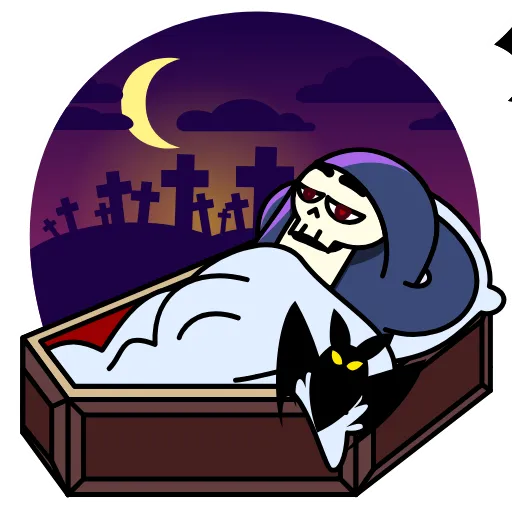 😉 Стикер «Bone Man» для Telegram