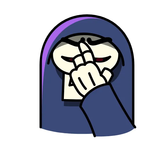 Стикерпак Bone Man для Telegram