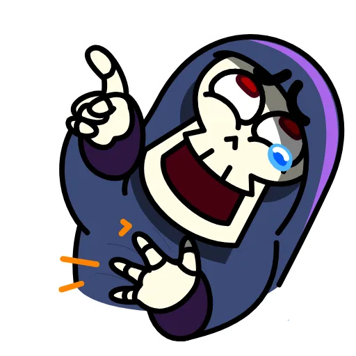 🙃 Стикер «Bone Man» для Telegram