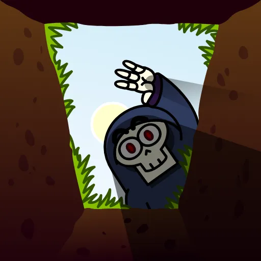 😉 Стикер «Bone Man» для Telegram