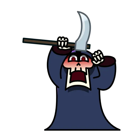 😙 Стикер «Bone Man» для Telegram
