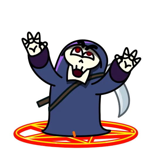 😙 Стикер «Bone Man» для Telegram