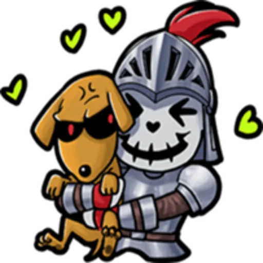 😄 Стикер «Knight» для Telegram