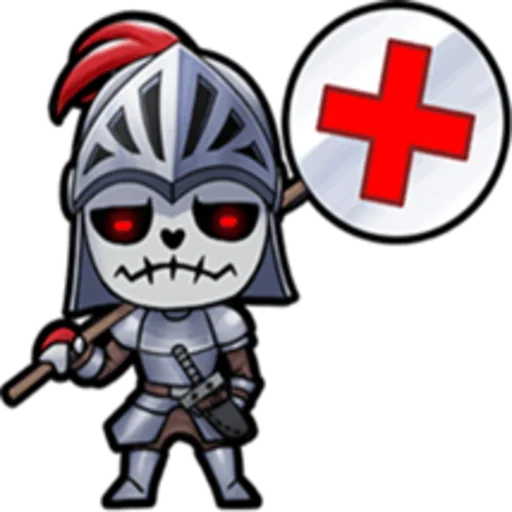 😡 Стикер «Knight» для Telegram