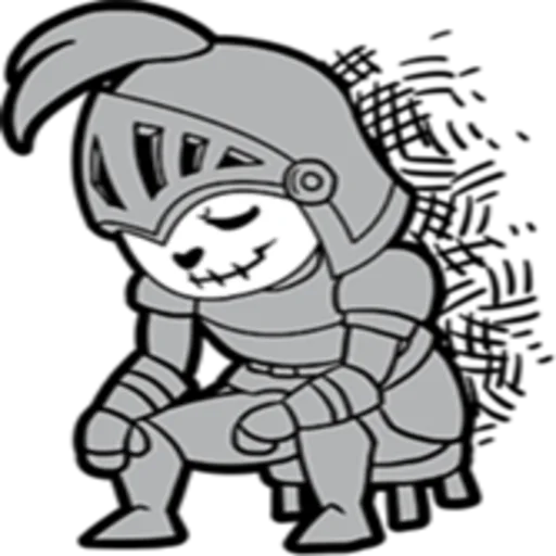 🫠 Стикер «Knight» для Telegram