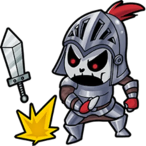 👿 Стикер «Knight» для Telegram