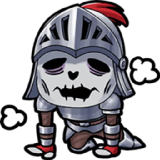 😮‍💨 Стикер «Knight» для Telegram