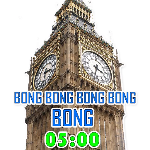 ⏰ Стикер «Big Ben Bong!» для Telegram