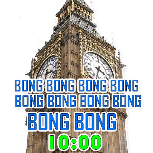 ⏰ Стикер «Big Ben Bong!» для Telegram