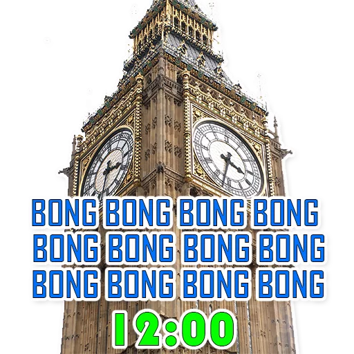 ⏰ Стикер «Big Ben Bong!» для Telegram