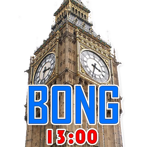 ⏰ Стикер «Big Ben Bong!» для Telegram