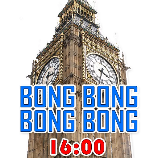⏰ Стикер «Big Ben Bong!» для Telegram
