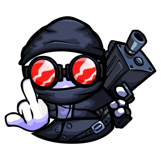 🖕 Стикер «Бобик ремейк» для Telegram