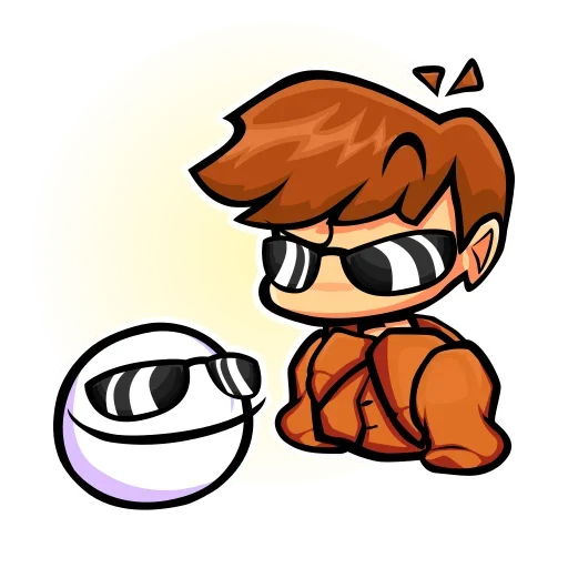 😎 Стикер «Бобик ремейк» для Telegram