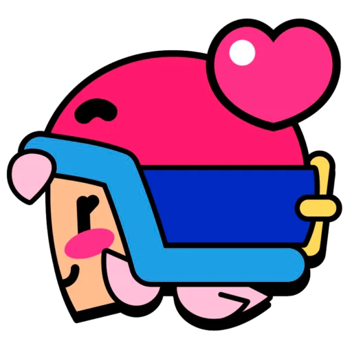 ❤️ Стикер «Bonnie Pins» для Telegram