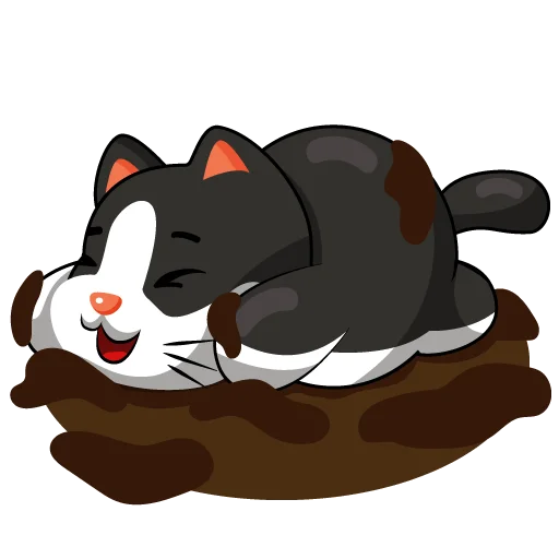 🐽 Стикер «BonyaCat» для Telegram
