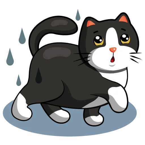 💦 Стикер «BonyaCat» для Telegram