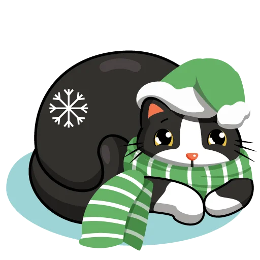 Стикерпак BonyaCat для Telegram