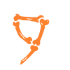 🦴 Эмодзи «Bony Font» для Telegram