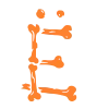 🦴 Эмодзи «Bony Font» для Telegram