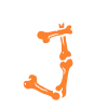 🦴 Эмодзи «Bony Font» для Telegram