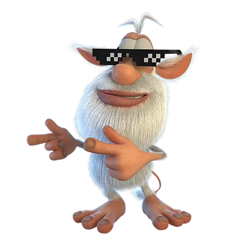 😎 Стикер «Booba» для Telegram