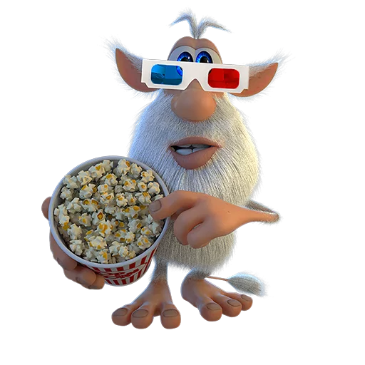 🍿 Стикер «Booba» для Telegram