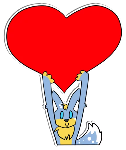 ❤ Стикер «Boobles» для Telegram