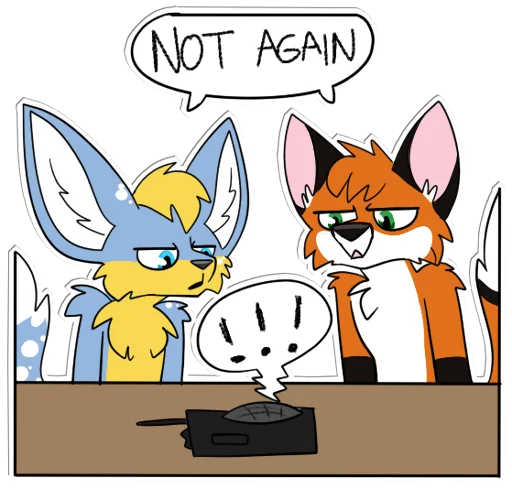 😠 Стикер «Boobles» для Telegram