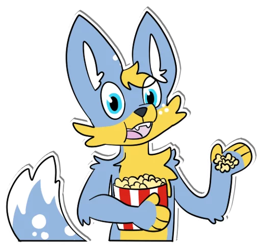 🍿 Стикер «Boobles» для Telegram