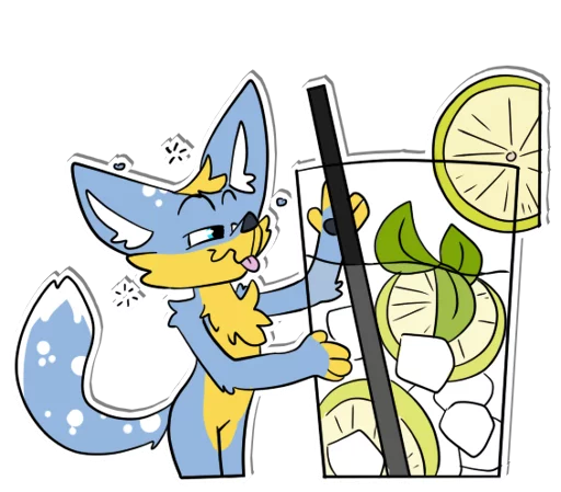🍹 Стикер «Boobles» для Telegram
