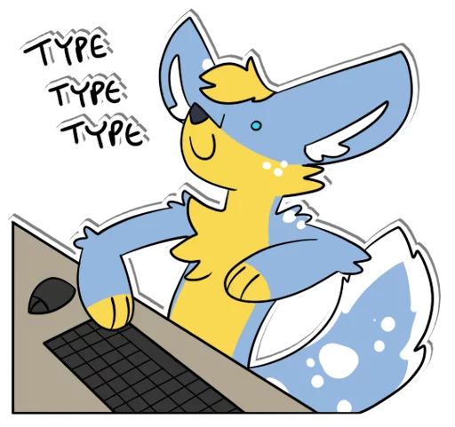 ⌨ Стикер «Boobles» для Telegram