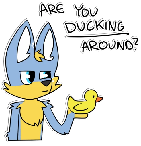 🦆 Стикер «Boobles» для Telegram