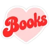 ❤️ Эмодзи «book girl» для Telegram