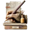 ✍️ Эмодзи «Книги девы» для Telegram