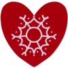 ❄️ Эмодзи «Красно -розовые буквы, иконки с цветами, книжками» для Telegram