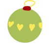 🎄 Эмодзи «Красно -розовые буквы, иконки с цветами, книжками» для Telegram