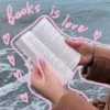📕 Эмодзи «Красно -розовые буквы, иконки с цветами, книжками» для Telegram