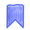 Эмодзи «Красно -розовые буквы, иконки с цветами, книжками» для Telegram — обложка