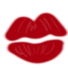 💋 Эмодзи «Красно -розовые буквы, иконки с цветами, книжками» для Telegram
