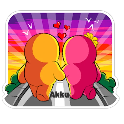 😍 Стикер «Boo Love» для Telegram