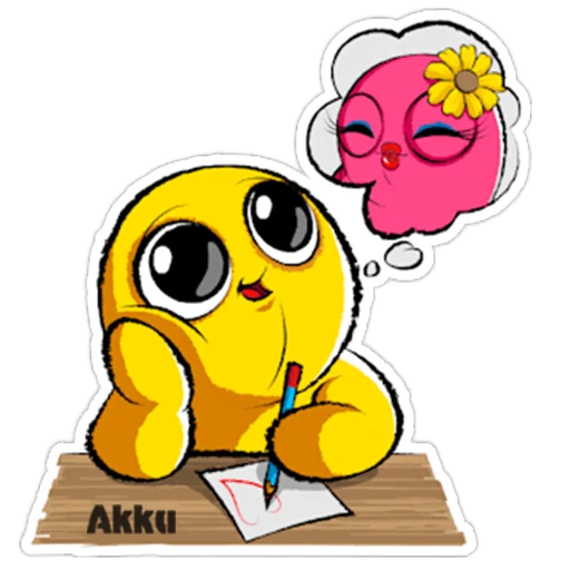 🤔 Стикер «Boo Love» для Telegram