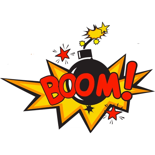 Стикерпак Bombs для Telegram — скачать