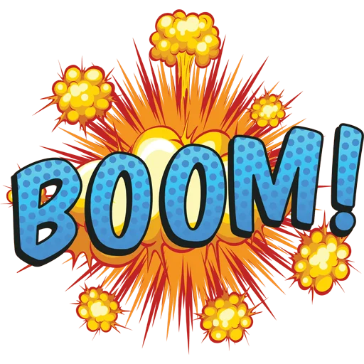 💥 Стикер «Bombs» для Telegram