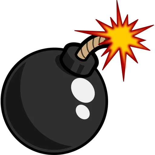 💣 Стикер «Bombs» для Telegram